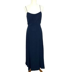 Jenny Yoo Kiara Dress Navy Blue
